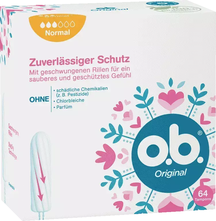 Unser Tampon-Klassiker: o.b.® Original Normal