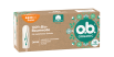 Vorderseite der Verpackung des o.b.® Organic Super Tampons mit 16 Stück