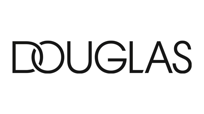 Logo Parfümerie Douglas, da offizieller o.b.® Händler. Tampons hier erhältlich.