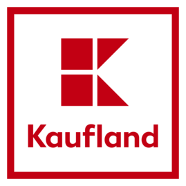 Logo Kaufland, da offizieller o.b.® Händler. Tampons hier erhältlich.